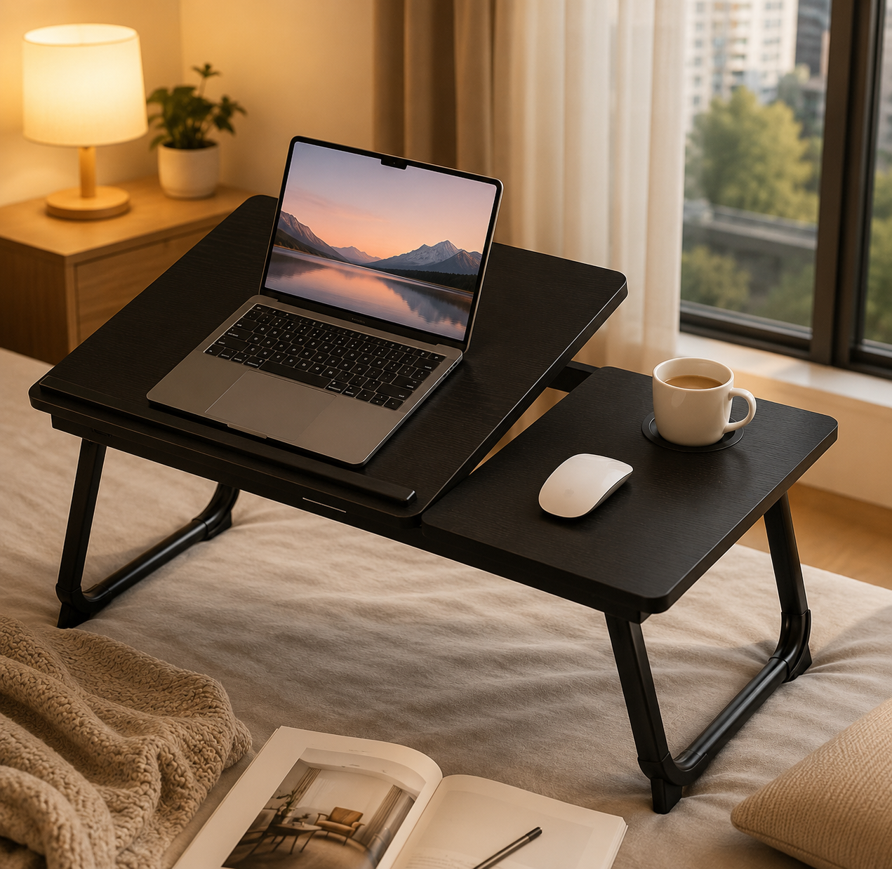 DeskFlex™ — Bureau Portable Pliable